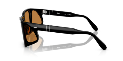 Persol PO0009 with Black Frame and Yellow Lenses - Image 4