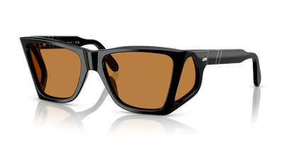 Persol PO0009 mit Schwarz Gestell und Gelb Gläsern - Bild 1