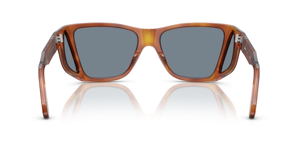 Persol PO0009 with Terra Di Siena Frame and Blue Lenses - Image 5