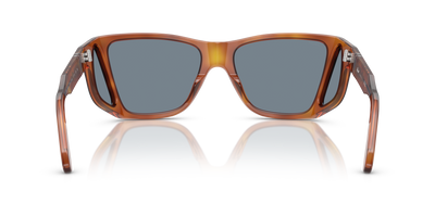 Persol PO0009 with Terra Di Siena Frame and Blue Lenses - Image 5