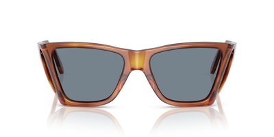 Persol PO0009 with Terra Di Siena Frame and Blue Lenses - Image 2