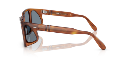 Persol PO0009 with Terra Di Siena Frame and Blue Lenses - Image 4