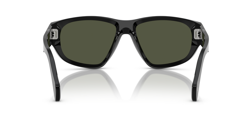Persol PO0050S mit Schwarz Gestell und Grün Gläsern - Bild 5