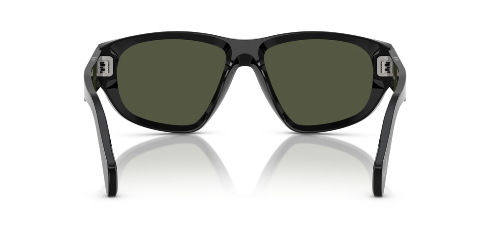 Persol PO0050S mit Schwarz Gestell und Grün Gläsern - Bild 5