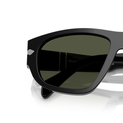 Persol PO0050S mit Schwarz Gestell und Grün Gläsern – Variantenbild