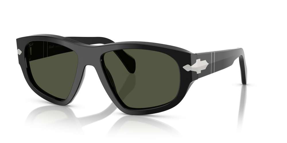Persol PO0050S with Black Frame and Green Lenses - Image 1