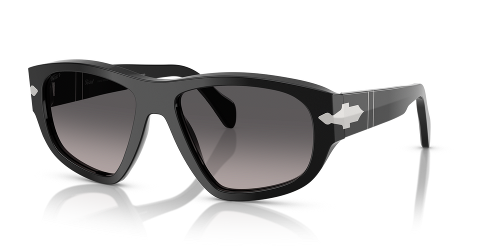 Persol PO0050S avec Monture Noir et Verres Gris - Image 1