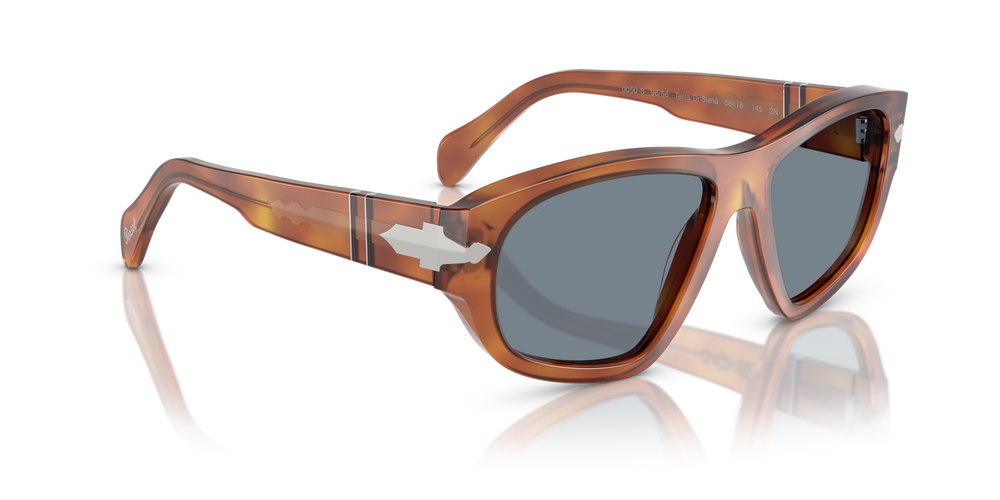 Persol PO0050S com armação Terra Di Siena e lentes Azul - Imagens 3