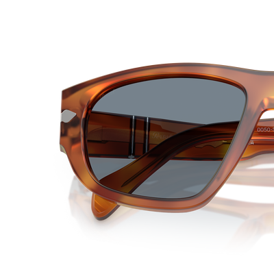 Persol PO0050S with Terra Di Siena Frame and Blue Lenses – Variant Image