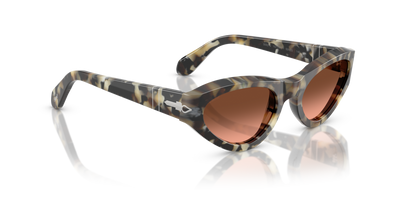 Persol PO0052S with Brown Tortoise Frame and Pink Lenses - Image 3