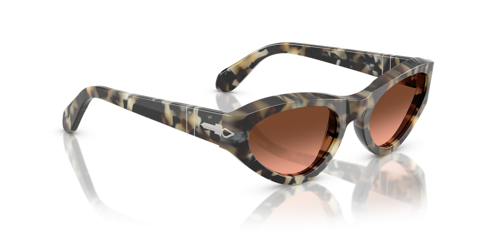 Persol PO0052S with Brown Tortoise Frame and Pink Lenses - Image 3