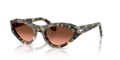 Persol PO0052S with Brown Tortoise Frame and Pink Lenses - Image 1