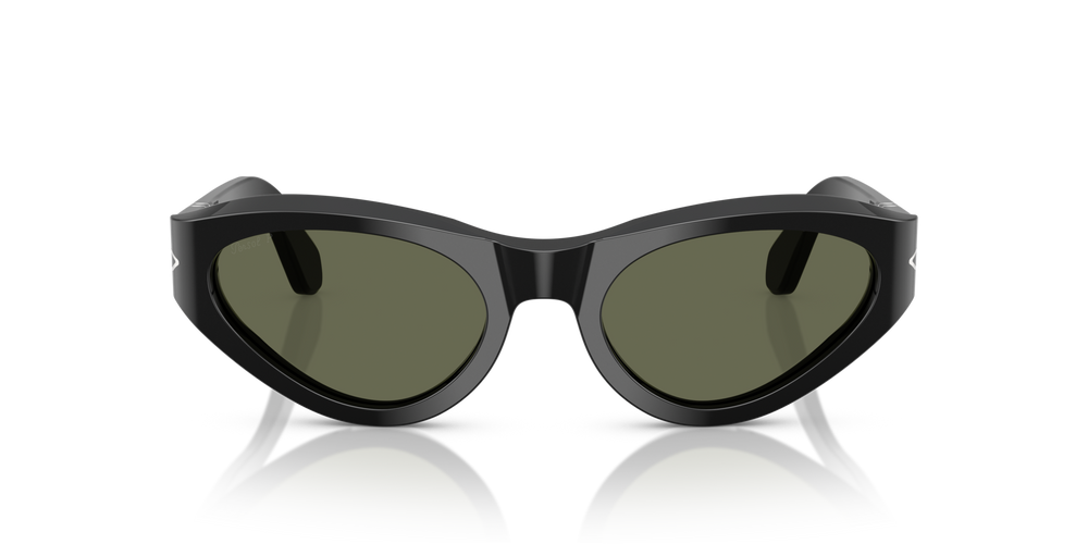 Persol PO0052S mit Schwarz Gestell und Grün Gläsern - Bild 2