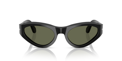 Persol PO0052S mit Schwarz Gestell und Grün Gläsern - Bild 2