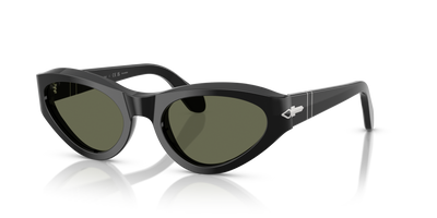 Persol PO0052S with Black Frame and Green Lenses - Image 1