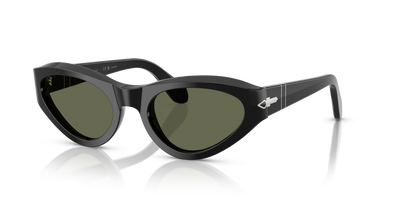 Persol PO0052S with Black Frame and Green Lenses - Image 1