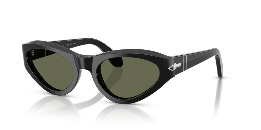 Persol PO0052S con Montatura Nero e Lenti Verde - Immagine 1