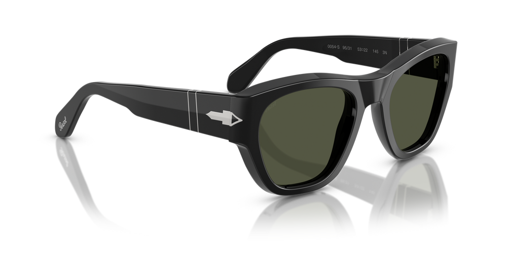 Persol PO0054S with Black Frame and Green Lenses - Image 3