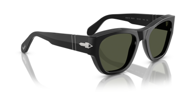 Persol PO0054S with Black Frame and Green Lenses - Image 3