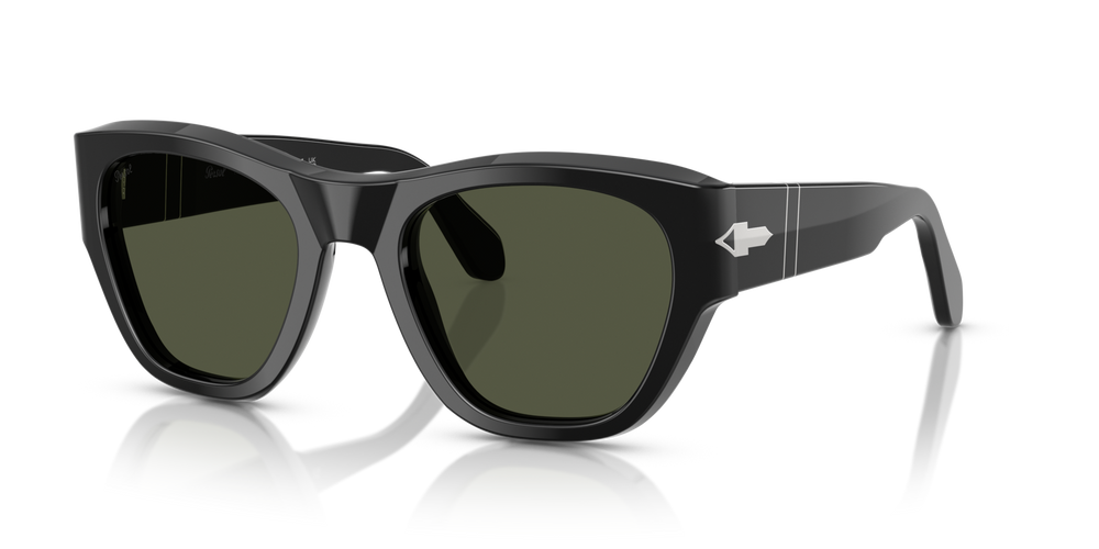 Persol PO0054S with Black Frame and Green Lenses - Image 1