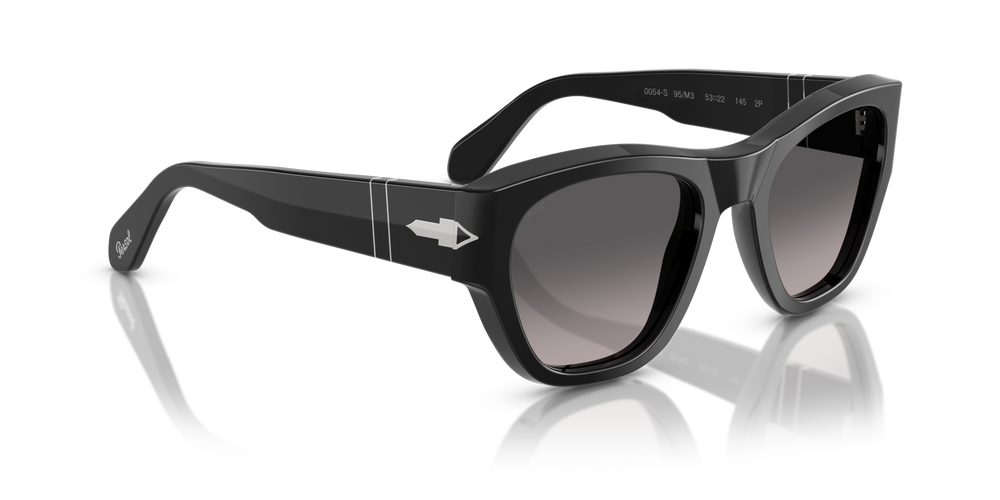 Persol PO0054S mit Schwarz Gestell und Grau Gläsern - Bild 3