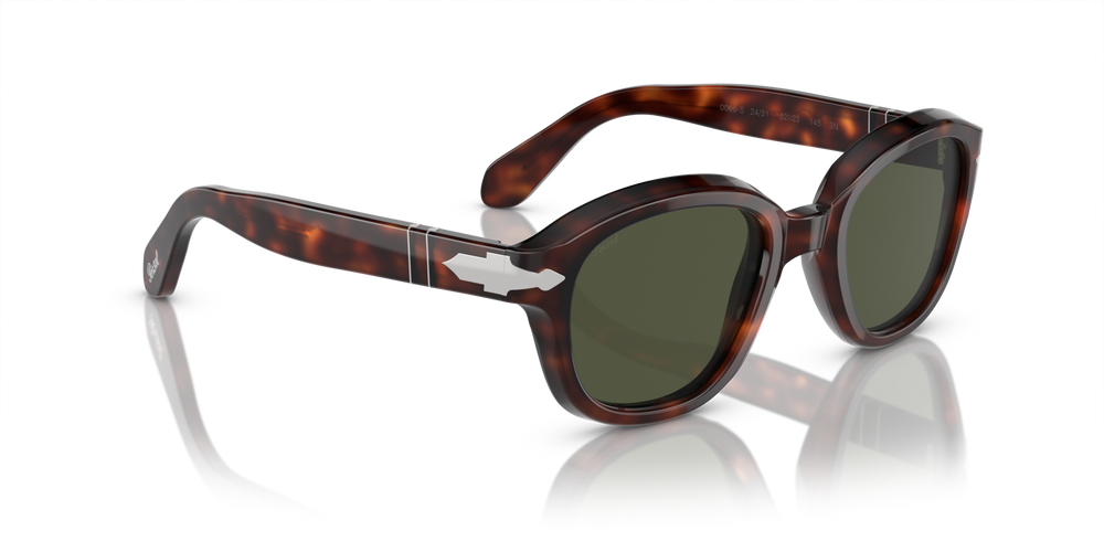 Persol PO0060S with Havana Frame and Green Lenses - Image 3