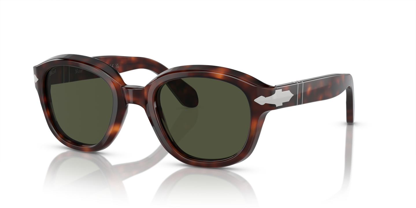 Persol PO0060S avec Monture Havana et Verres Vert - Image 1