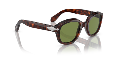 Persol PO0060S with Havana Frame and Green Lenses - Image 3