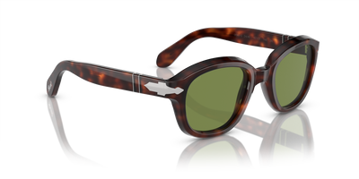 Persol PO0060S with Havana Frame and Green Lenses - Image 3
