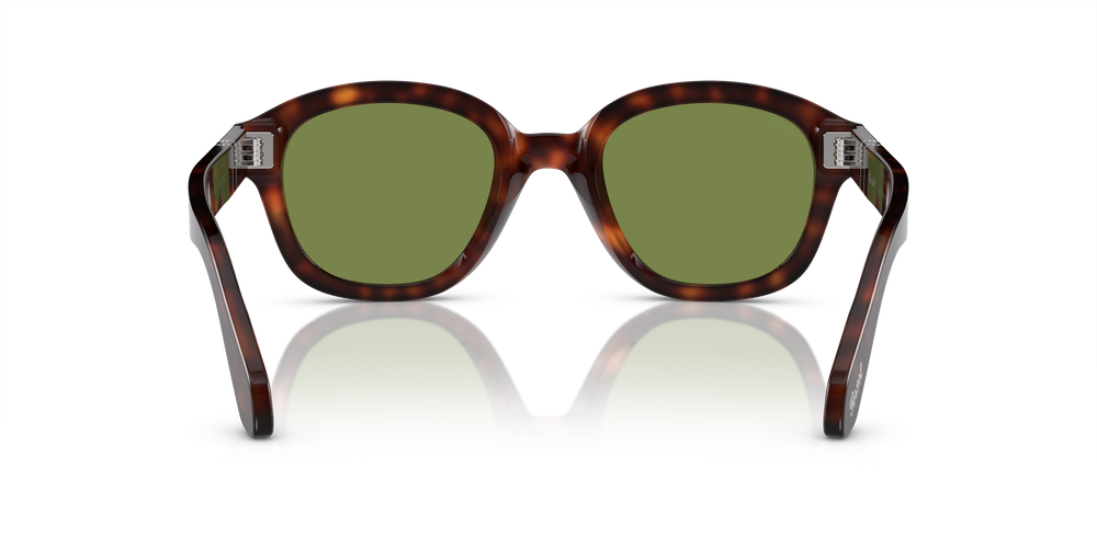 Persol PO0060S with Havana Frame and Green Lenses - Image 5