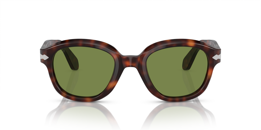 Persol PO0060S with Havana Frame and Green Lenses - Image 2