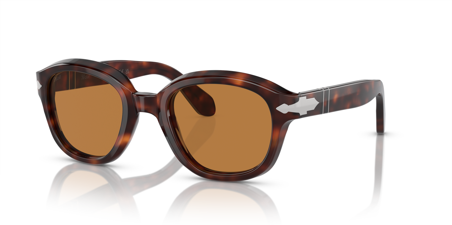 Persol PO0060S with Havana Frame and Yellow Lenses - Image 1