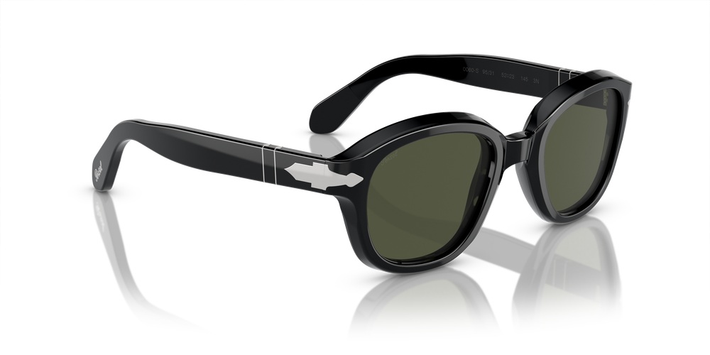 Persol PO0060S with Black Frame and Green Lenses - Image 3