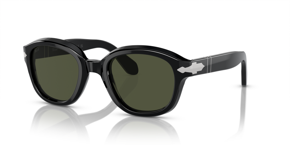 Persol PO0060S with Black Frame and Green Lenses - Image 1