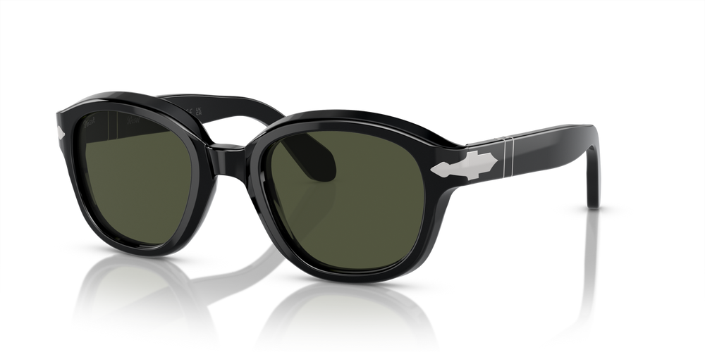 Persol PO0060S with Black Frame and Green Lenses - Image 1