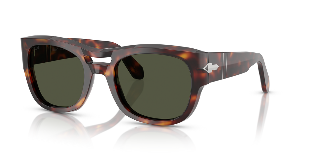 Persol PO0064S mit Havana Gestell und Grün Gläsern - Bild 1