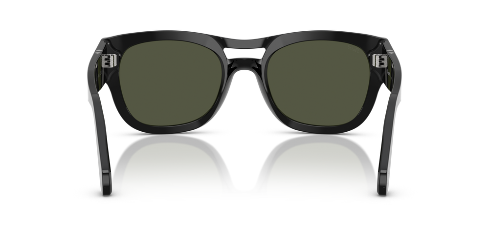 Persol PO0064S mit Schwarz Gestell und Grün Gläsern - Bild 5