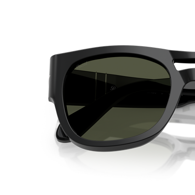 Persol PO0064S mit Schwarz Gestell und Grün Gläsern – Variantenbild