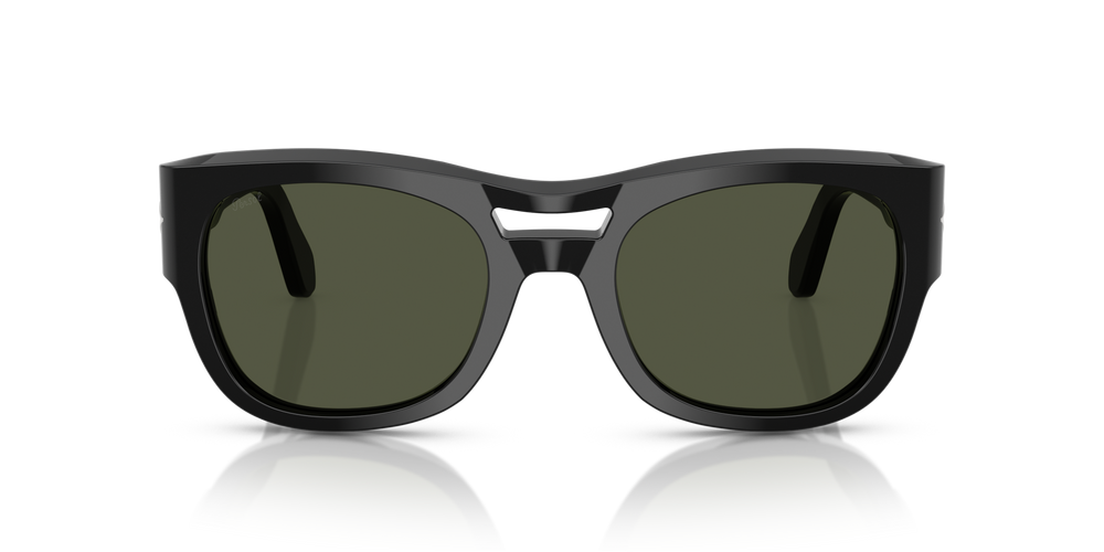 Persol PO0064S mit Schwarz Gestell und Grün Gläsern - Bild 2