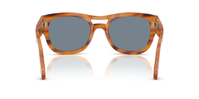 Persol PO0064S con Montatura Striato Marrone e Lenti Blu - Immagine 5
