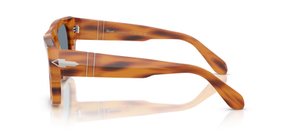 Persol PO0064S con Montatura Striato Marrone e Lenti Blu - Immagine 4