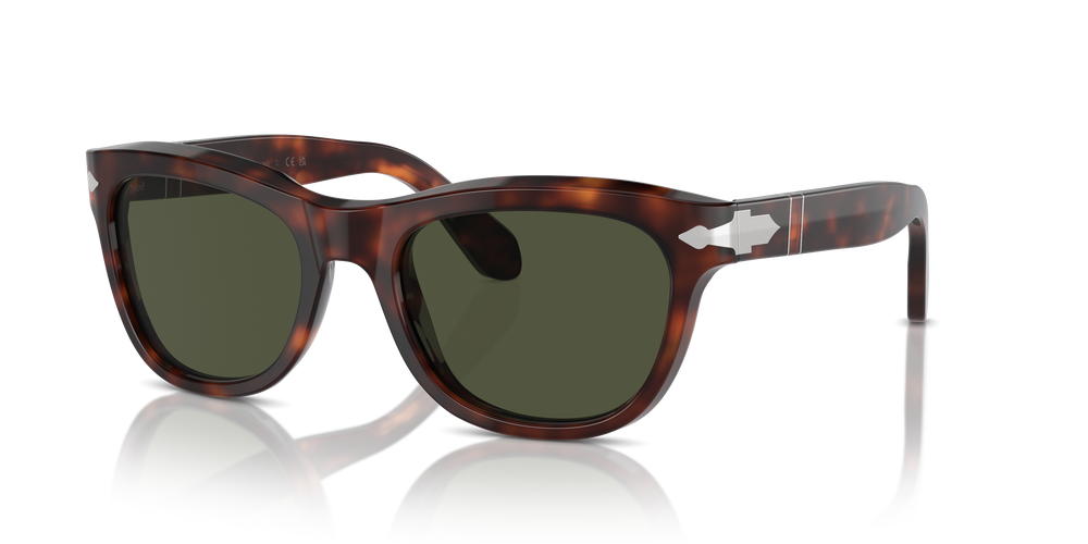 Persol PO0086S with Havana Frame and Green Lenses - Image 1