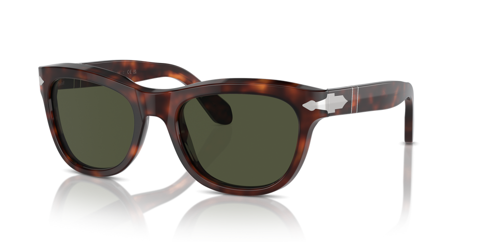Persol PO0086S mit Havana Gestell und Grün Gläsern - Bild 1