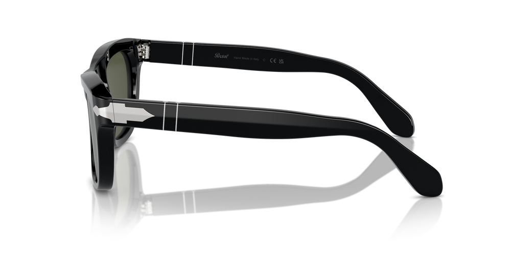 Persol PO0086S mit Schwarz Gestell und Grün Gläsern - Bild 4