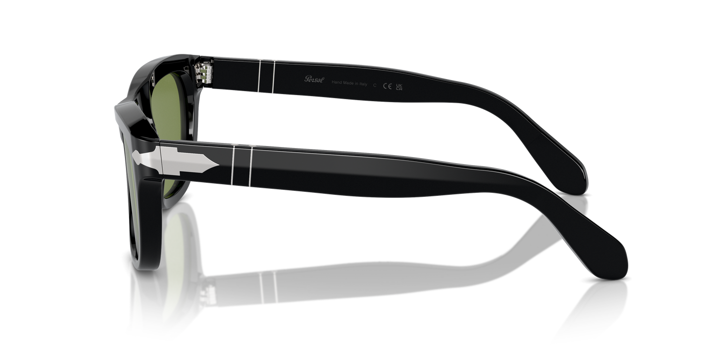 Persol PO0086S with Black Frame and Green Lenses - Image 1