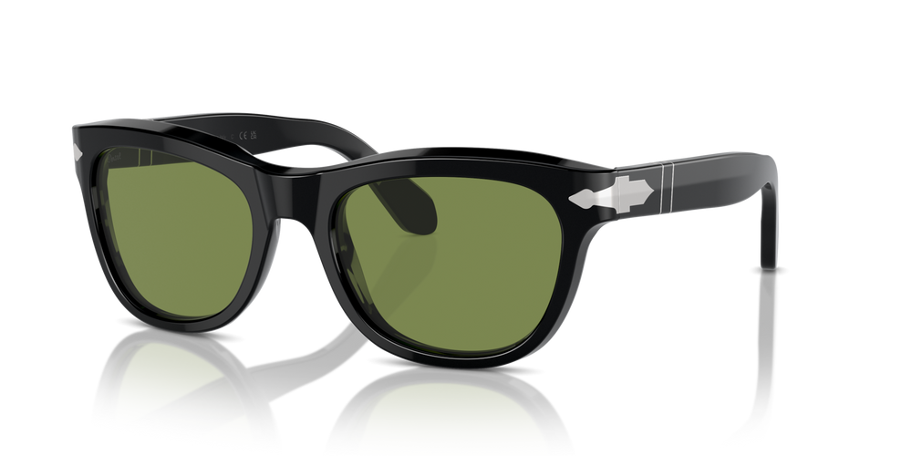 Persol PO0086S with Black Frame and Green Lenses - Image 1