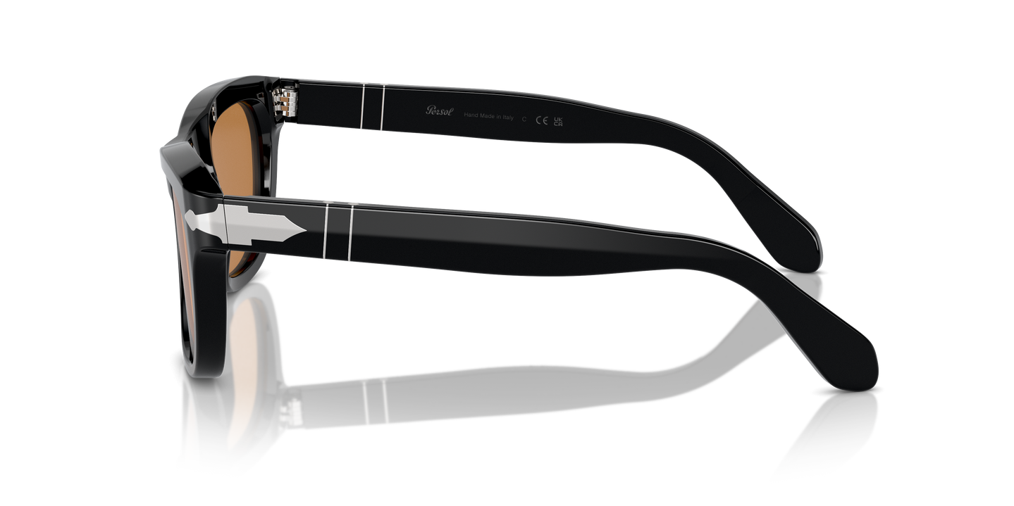 Persol PO0086S with Black Frame and Yellow Lenses - Image 1