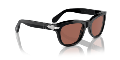 Persol PO0086S con Montatura Nero e Lenti Marrone - Immagine 3