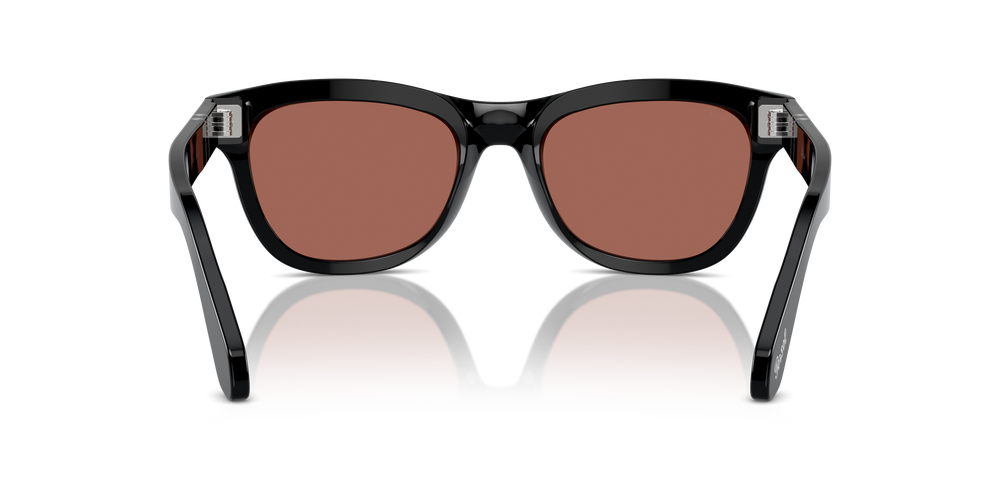Persol PO0086S con Montatura Nero e Lenti Marrone - Immagine 5