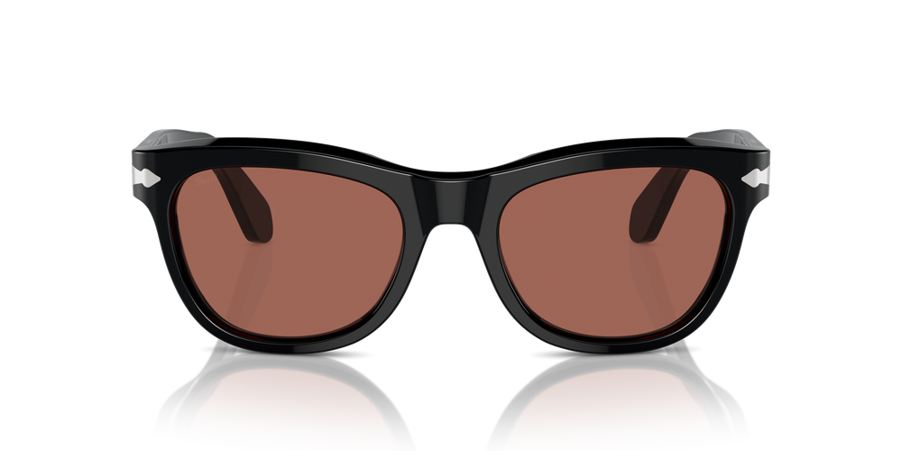 Persol PO0086S con Montatura Nero e Lenti Marrone - Immagine 2